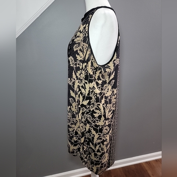 ASTR The Label Boho Midi Dress Women's Large Floral Print High Low - Picture 2 of 5